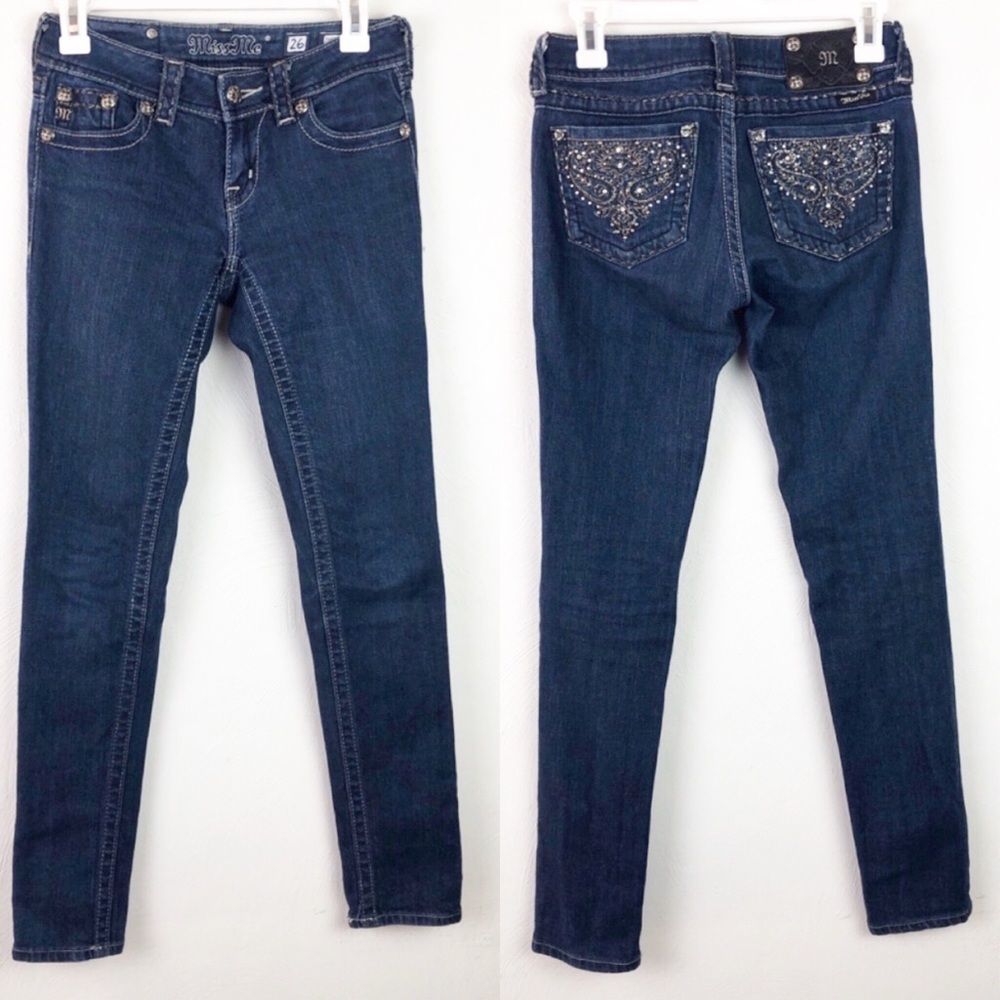 Miss Me Clean skinny jeans